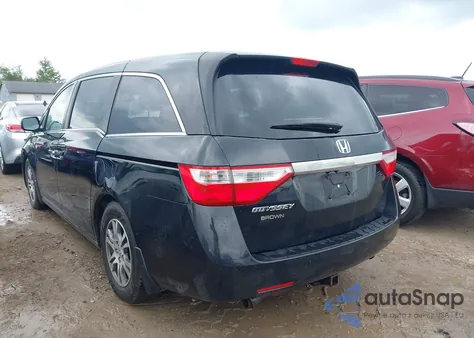 2012 Honda Odyssey Ex-L из США, поврежденный, VIN 5FNRL5H69CB129560